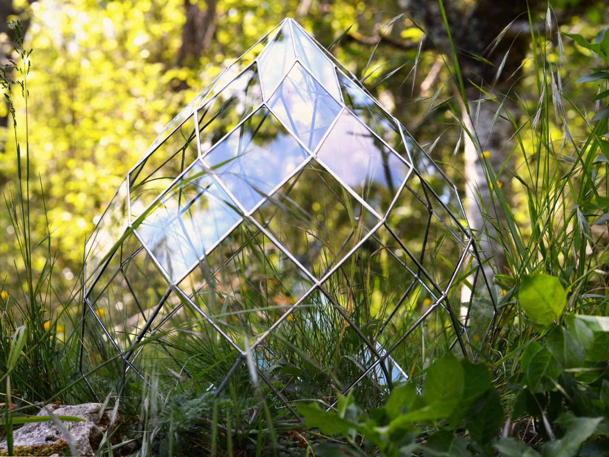 Zome 10 Yoni, transparent, à poser