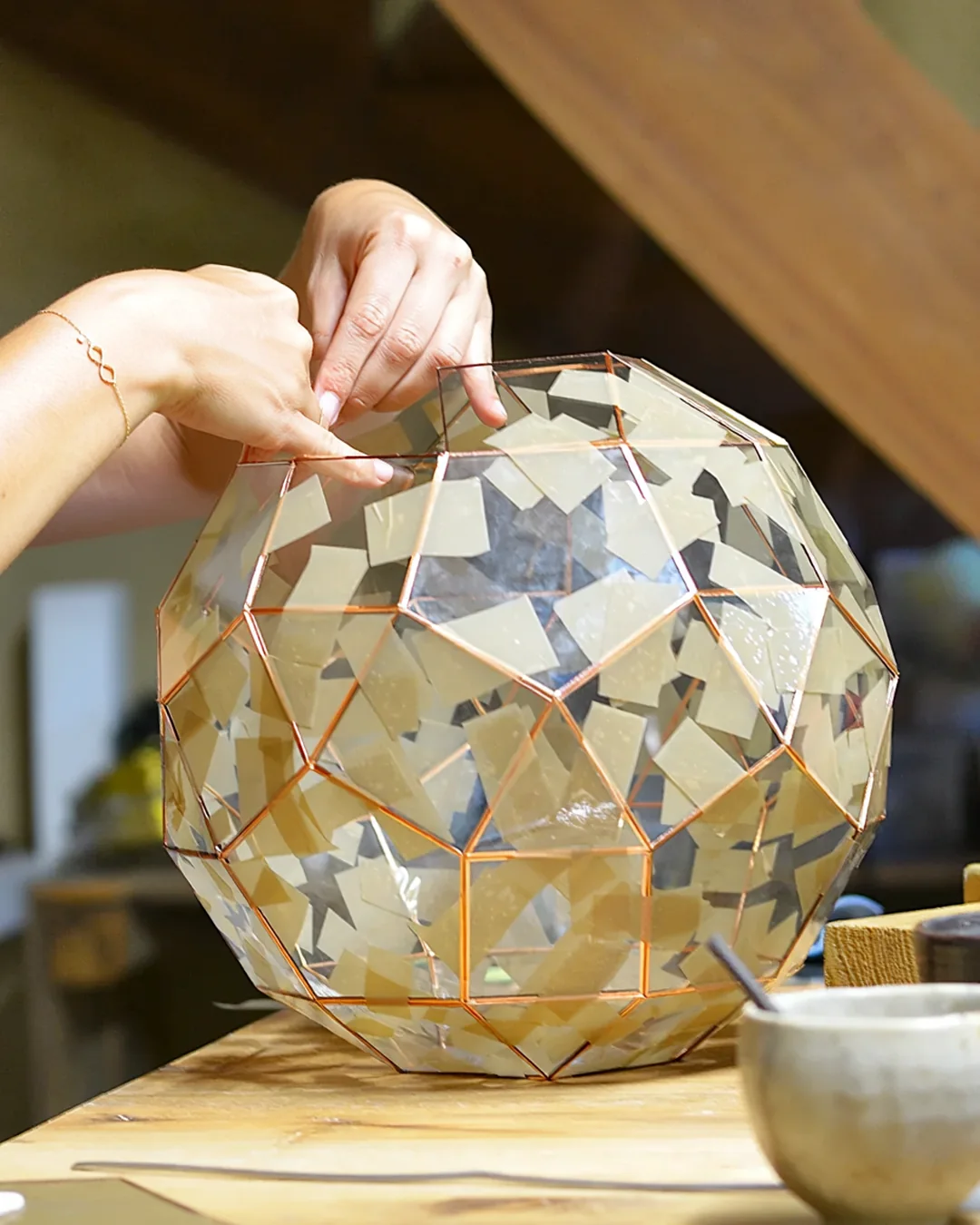 Tape assembly, piece by piece